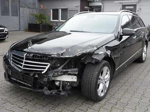 Ankauf von Mercedes Unfallwagen